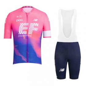 Completo Maglia + Pantaloncino con bretelle 2019 EF Education First Pro Cycling N001